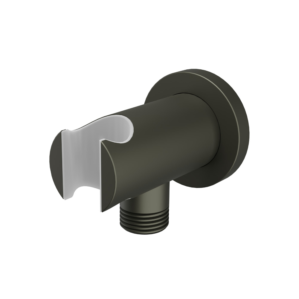 Wall Elbow With Holder | Dark Green