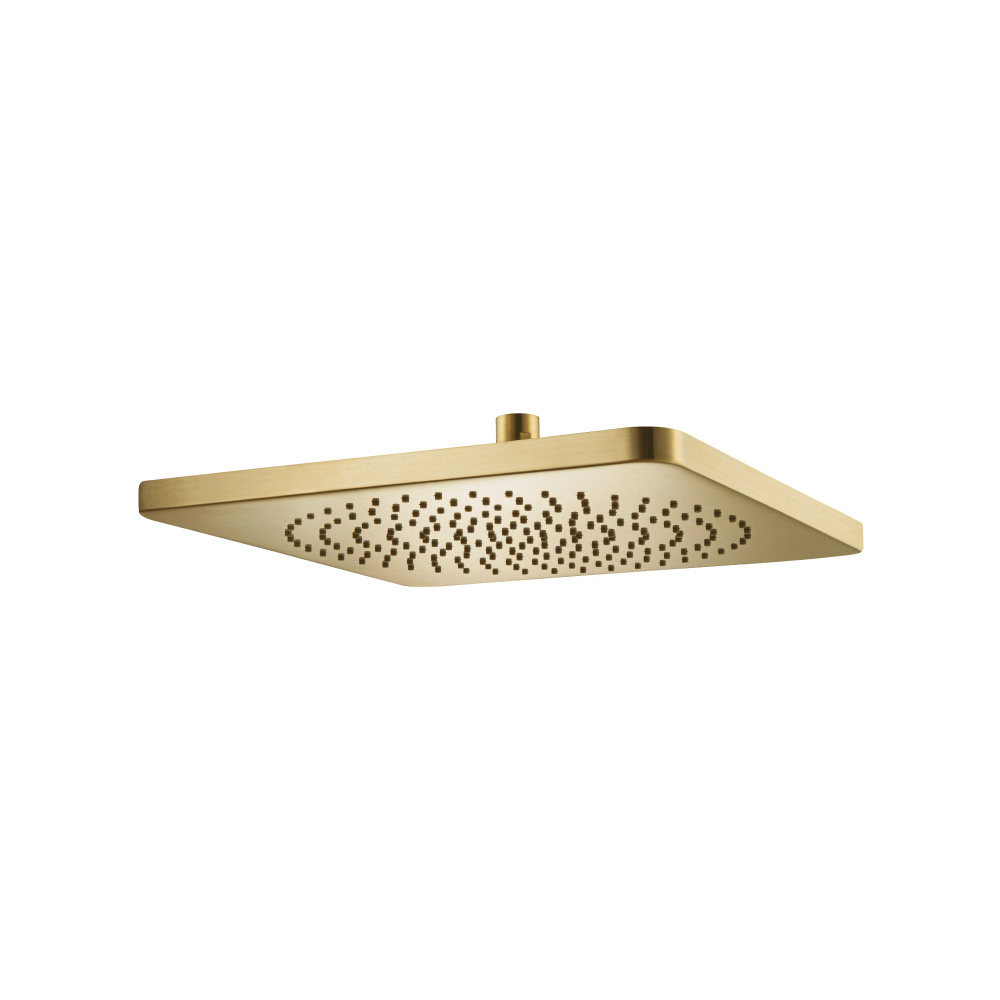 12" Solid Brass Showerhead / Rainhead | Satin Brass PVD