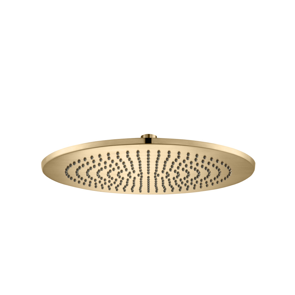 12" Solid Brass Showerhead / Rainhead | Brushed Bronze PVD