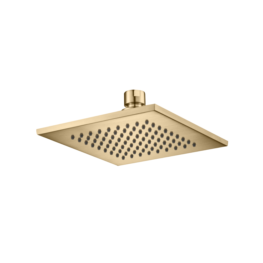 6" Solid Brass Showerhead / Rainhead | Brushed Bronze PVD