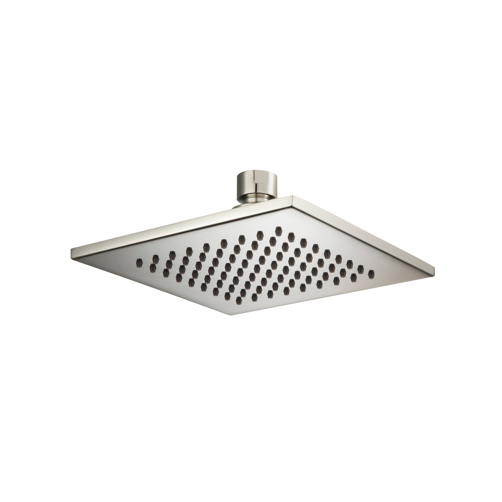 6" Solid Brass Showerhead / Rainhead | Polished Nickel PVD