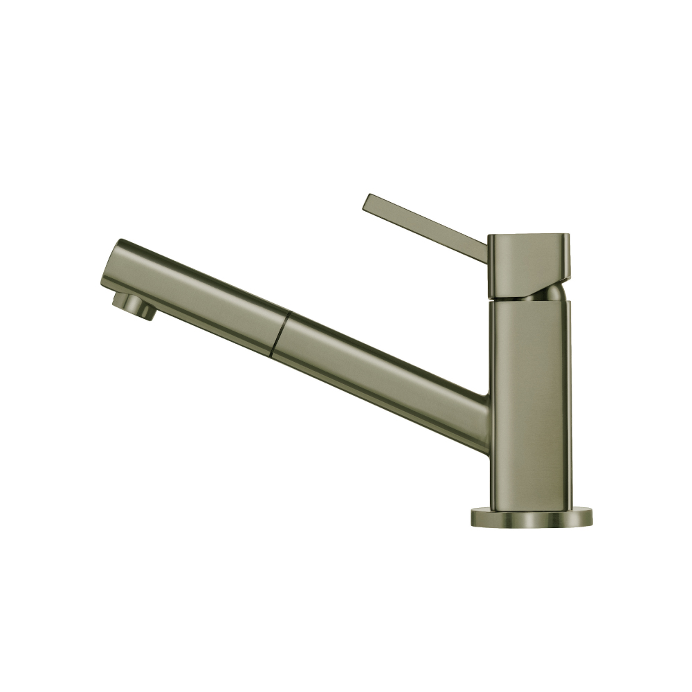 Smallie - Stainless Steel Kitchen Faucet With Pull Out | Light Verde