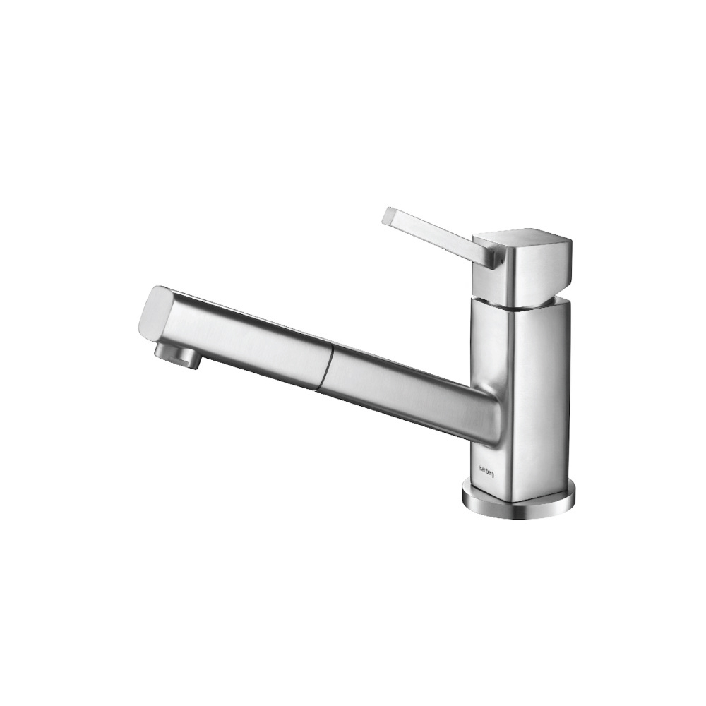 Smallie - Stainless Steel Kitchen Faucet With Pull Out | Rock Grey