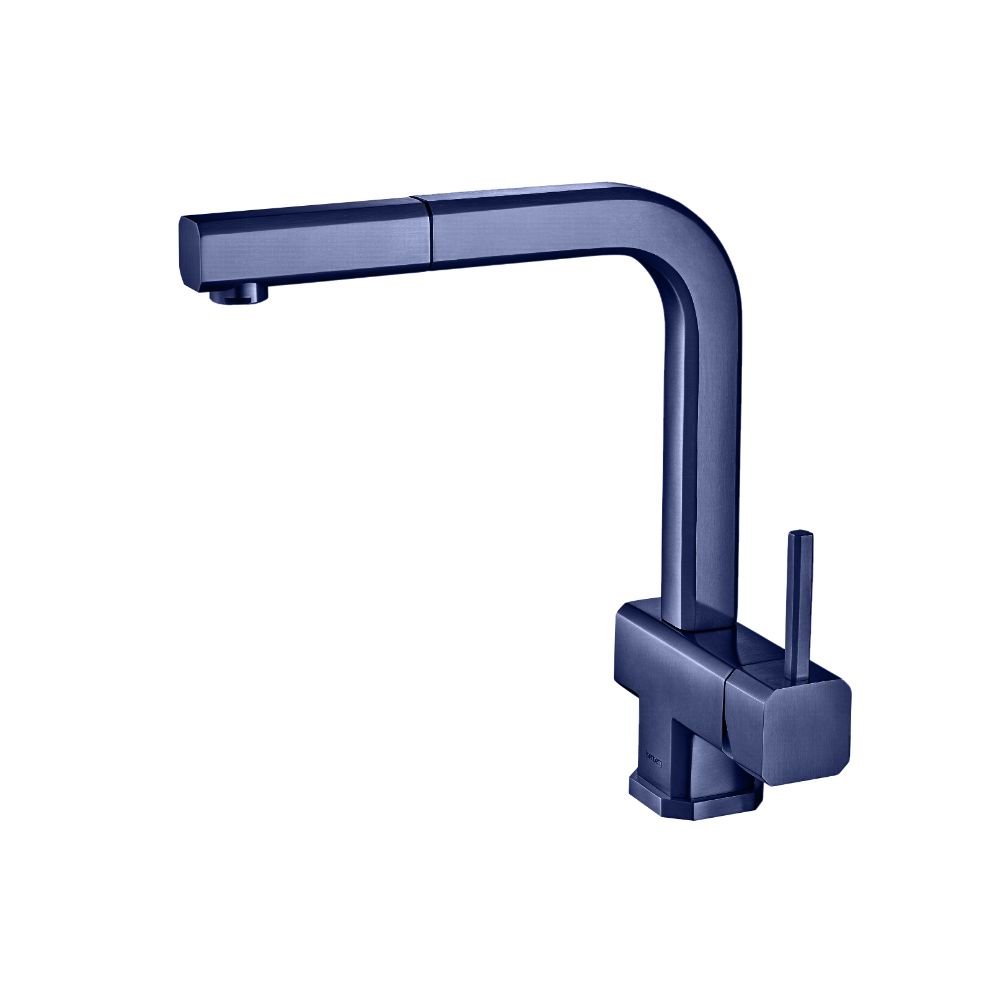 Cito - Dual Spray Stainless Steel Kitchen Faucet With Pull Out | Navy Blue