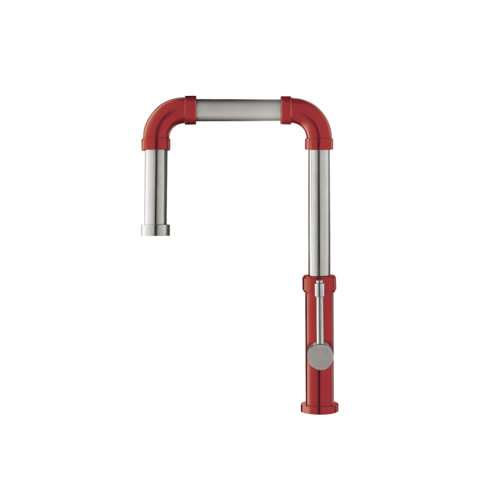 Tanz - Stainless Steel Kitchen Faucet With Side Sprayer | Crimson