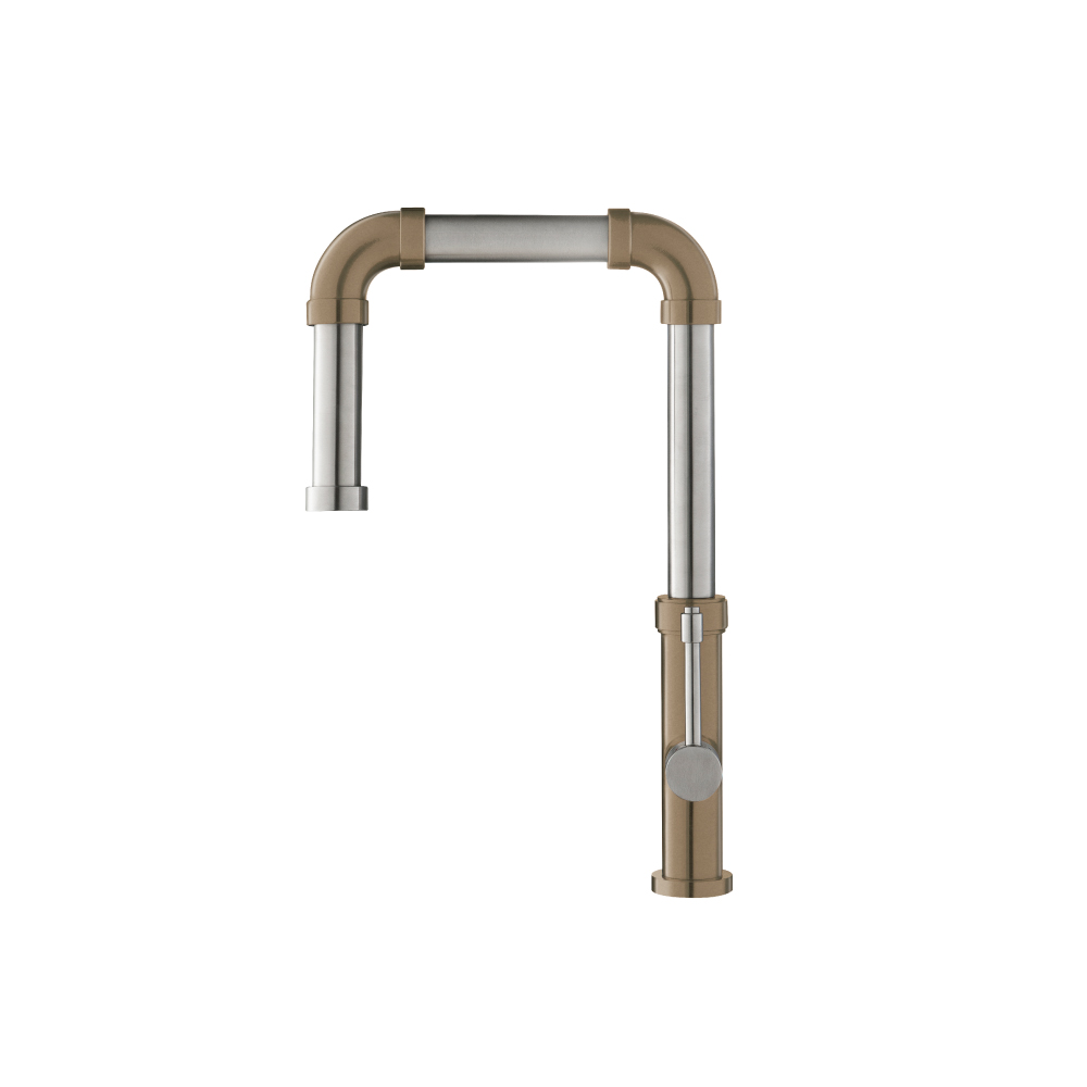 Tanz - Stainless Steel Kitchen Faucet With Side Sprayer | Dark Tan