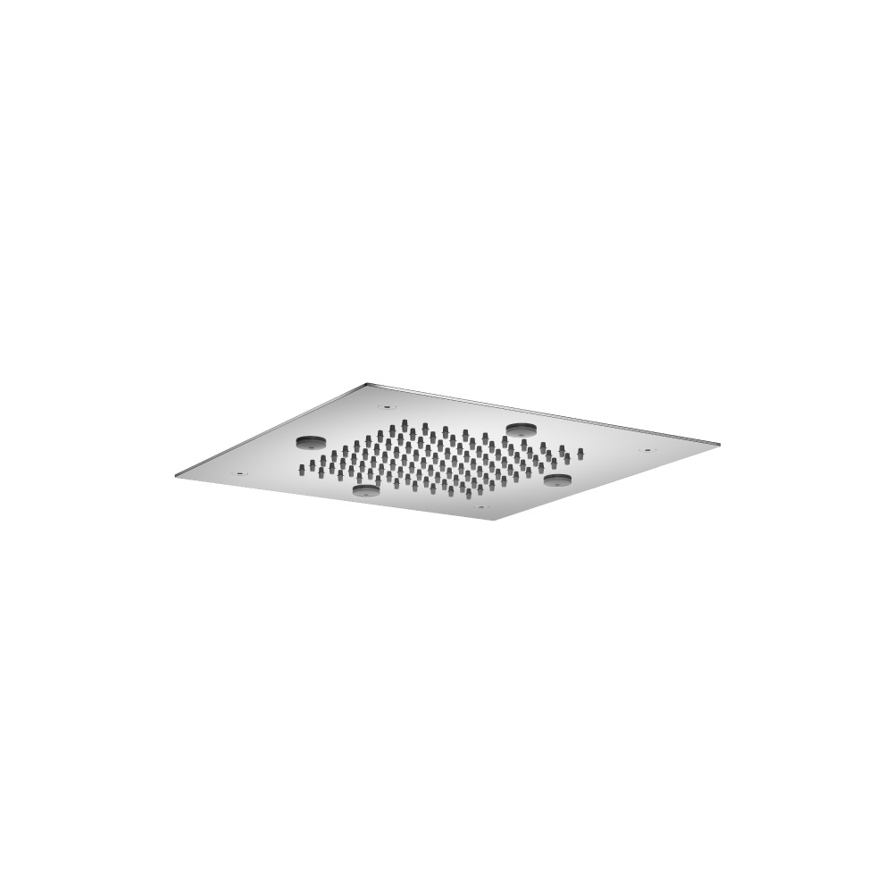 12" Stainless Steel Flush Mount Rainhead With Mist Flow | Chrome