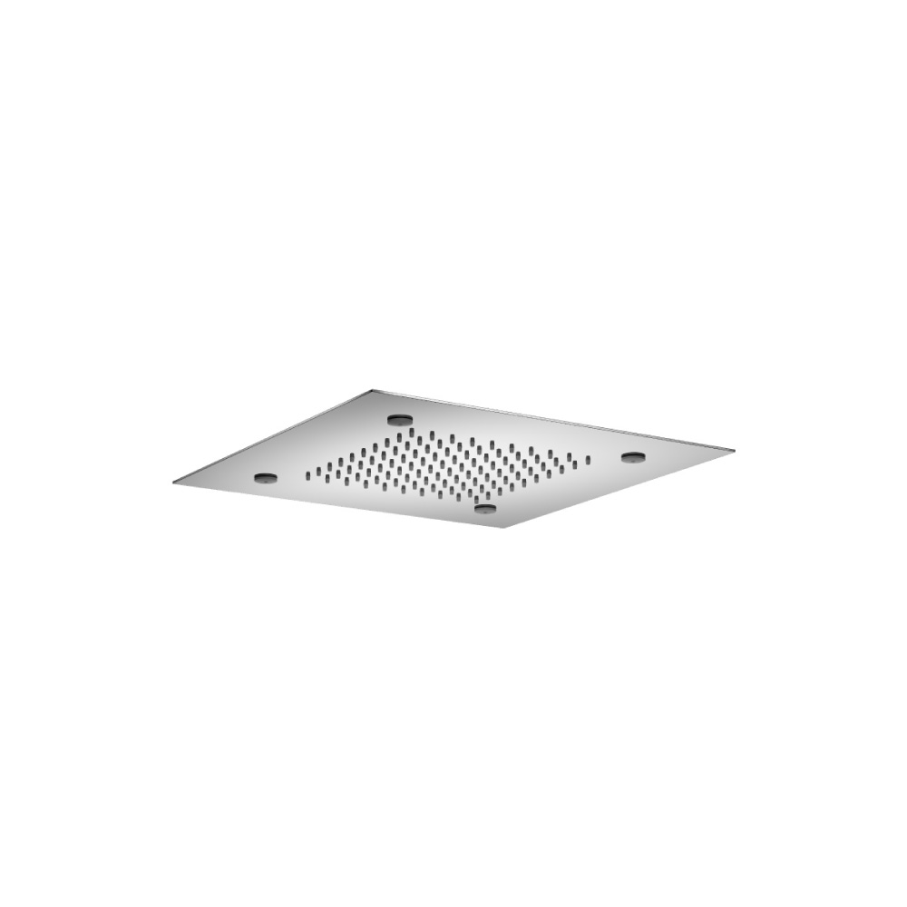 15" Stainless Steel Flush Mount Rainhead With Mist Flow | Chrome