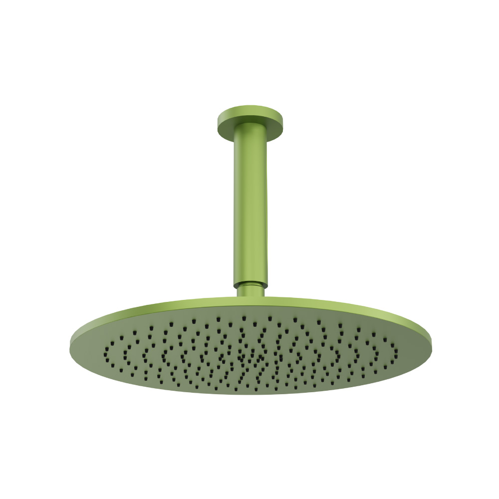 12" Rain Head with 6" Ceiling Mount Arm | Isenberg Green