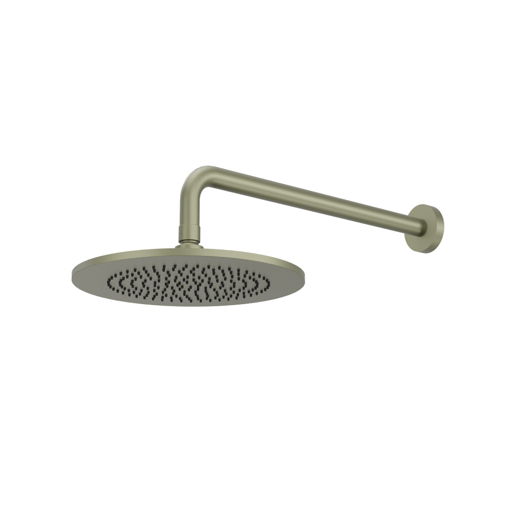 10" Rain Head with 16" Arm | Army Green
