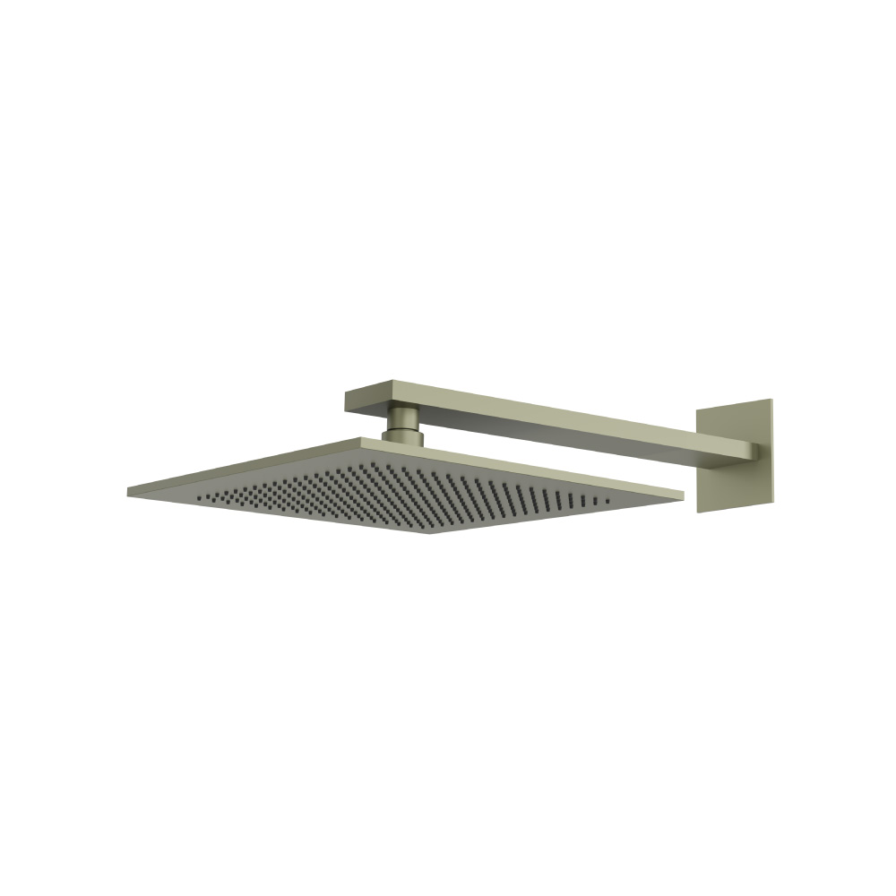 12" Rain Head with 16" Arm | Army Green