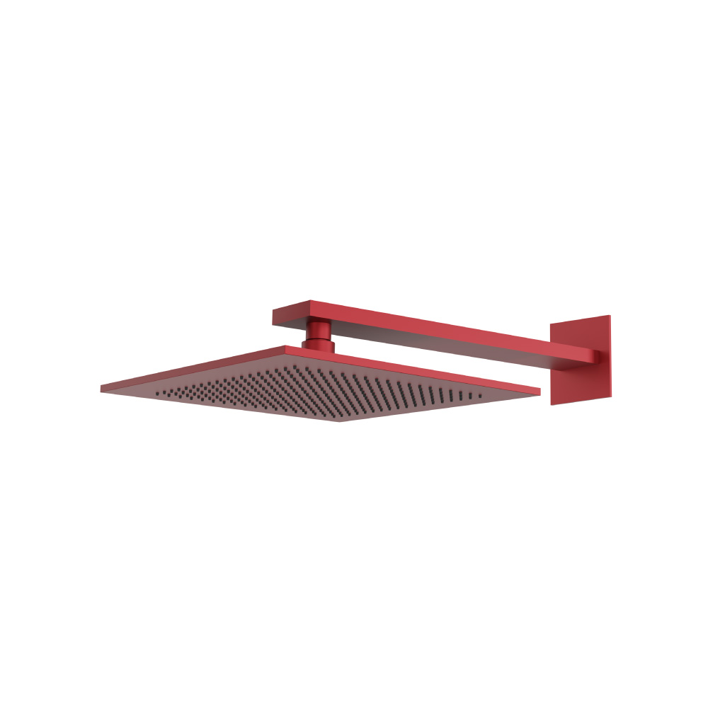 12" Rain Head with 16" Arm | Crimson
