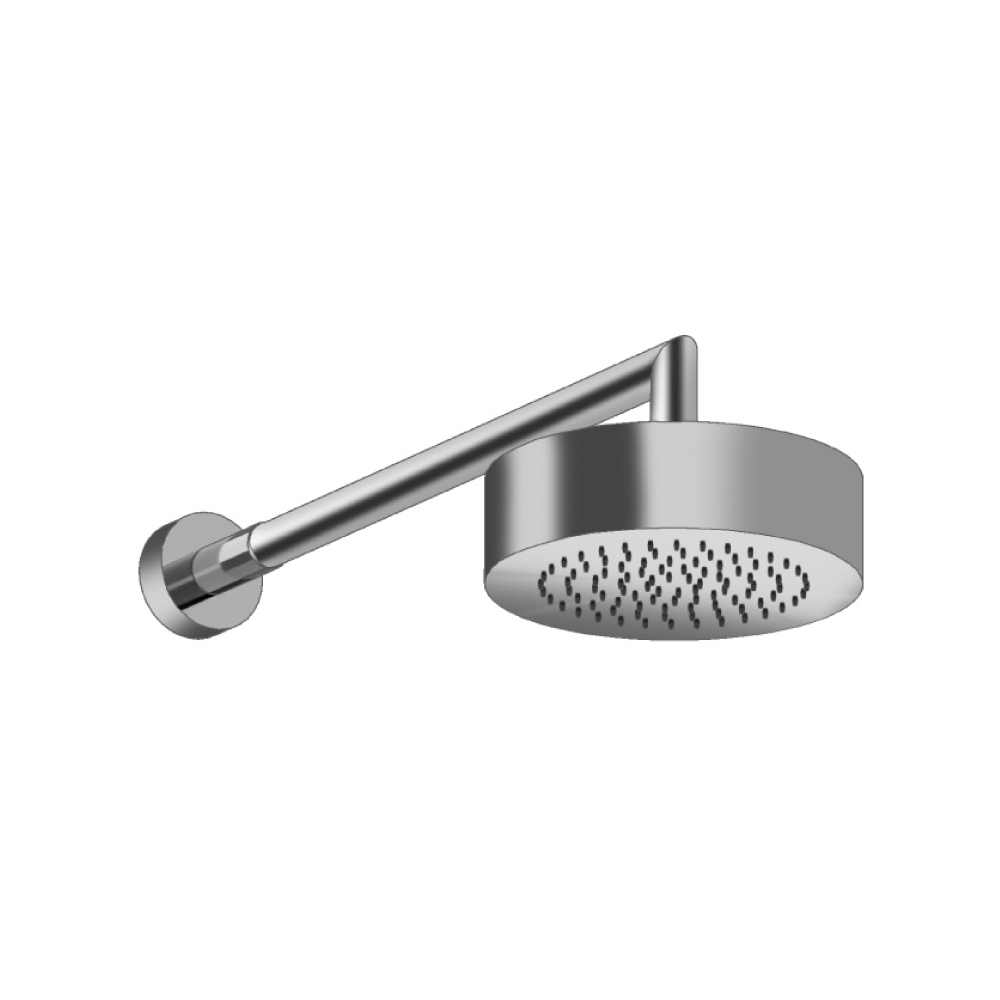 7" Rain Head with 16" Arm | Chrome
