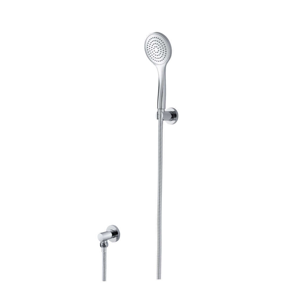 Hand Shower Set with Holder and Elbow | Chrome