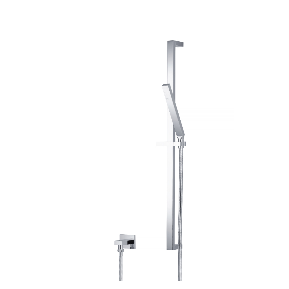 Hand Shower Set with Slide Bar and Elbow | Brushed Nickel PVD