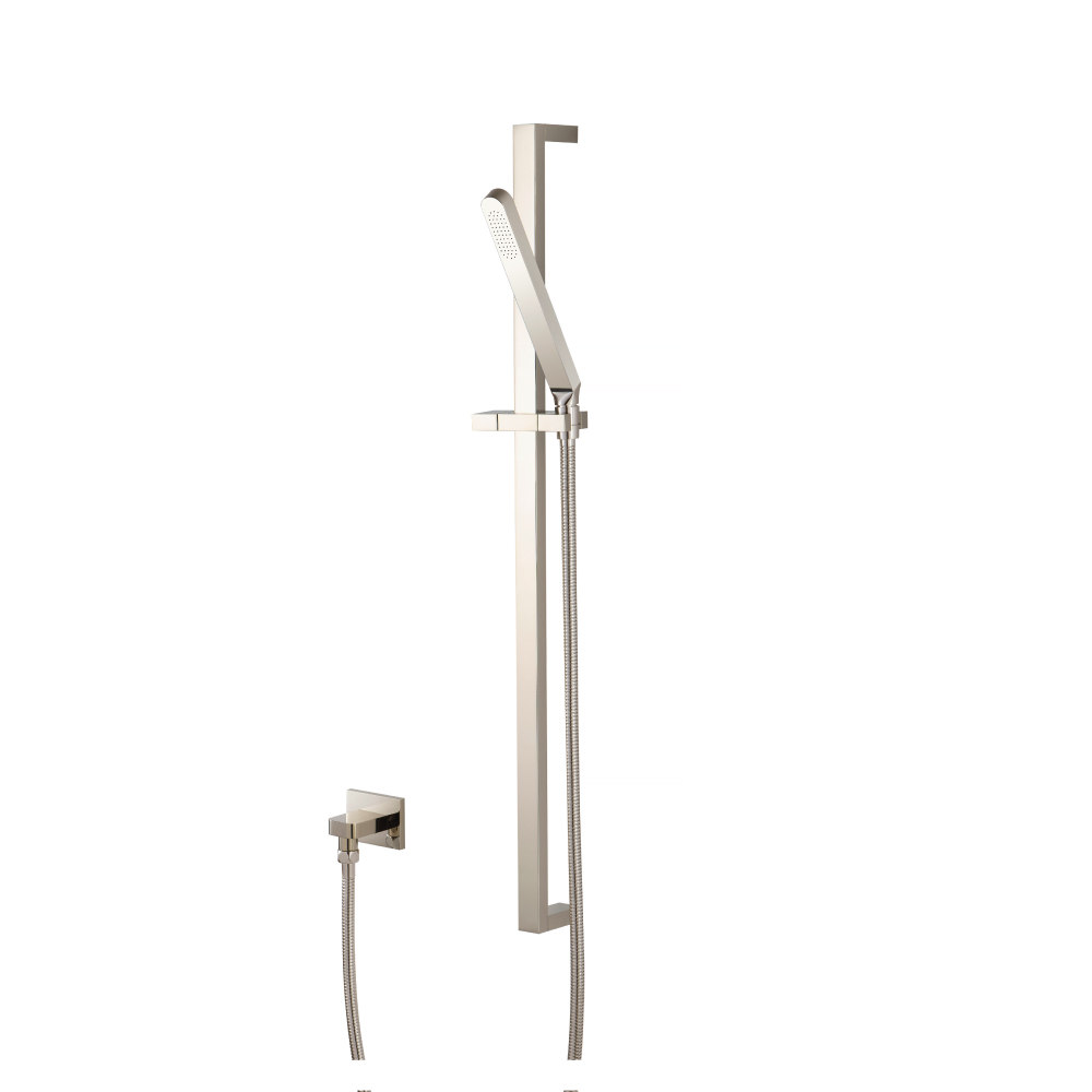 Hand Shower Set with Slide Bar and Elbow | Polished Nickel PVD