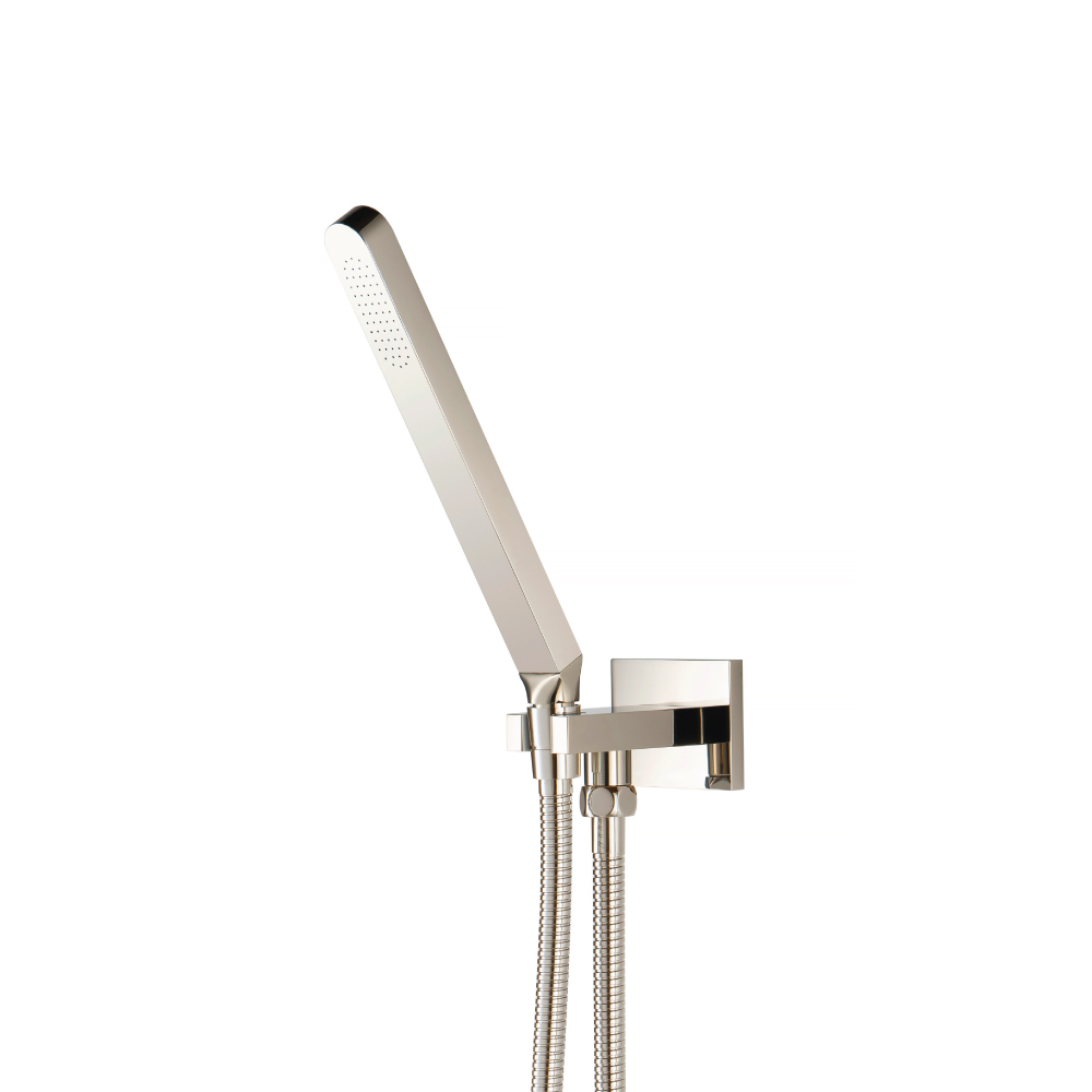 Hand Shower Set with Holder and Elbow Combo | Polished Nickel PVD