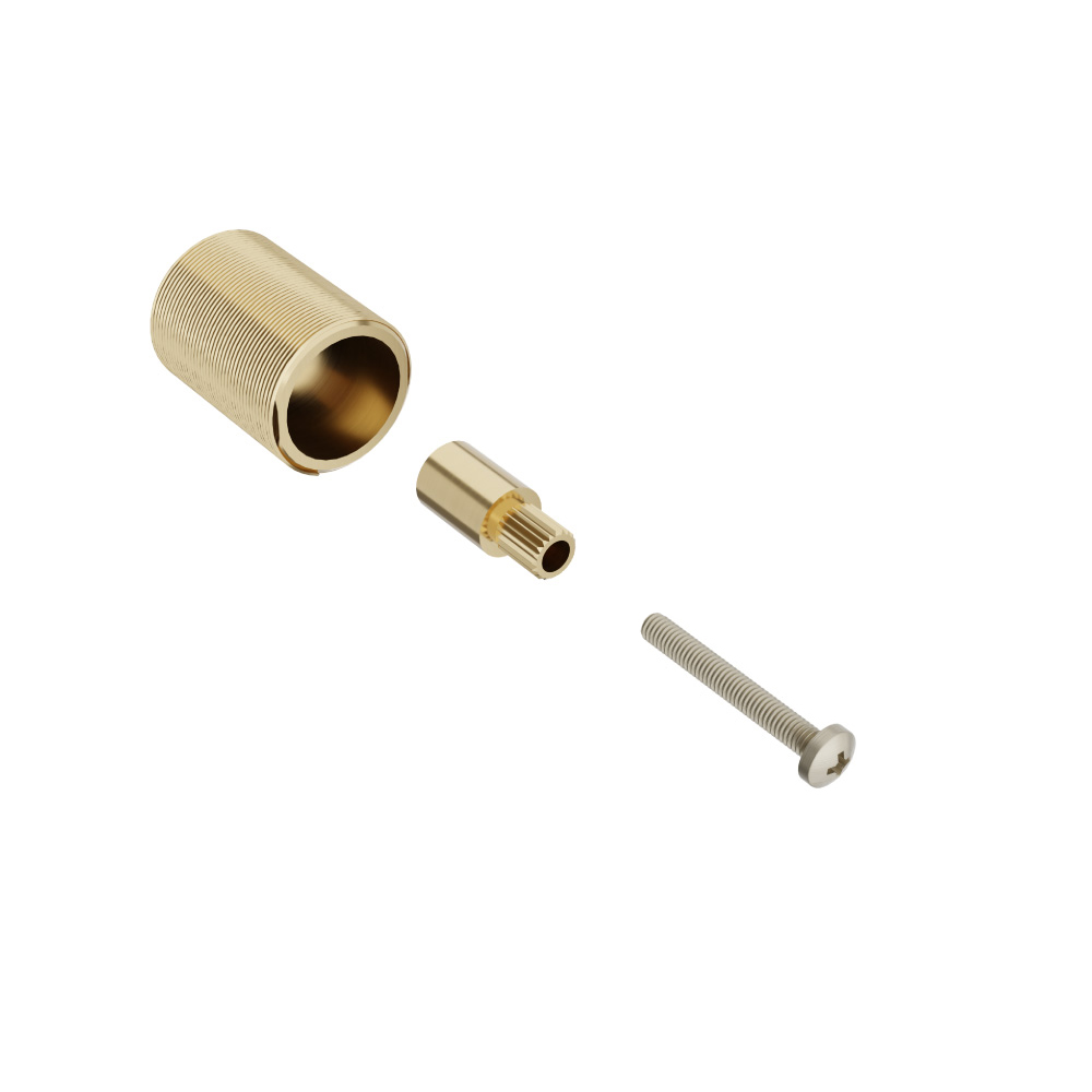 0.6" Extension Kit - For Use with TVH Valves | Rough Brass