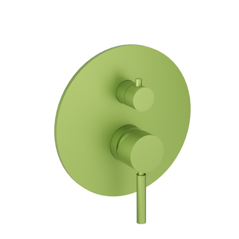 Tub / Shower Trim With Pressure Balance Valve - 2-Output | Isenberg Green