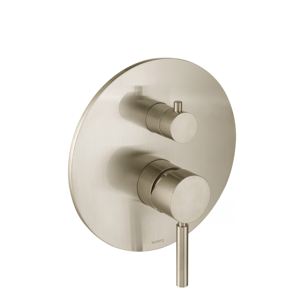 Tub / Shower Trim With Pressure Balance Valve - 2-Output | Brushed Nickel PVD