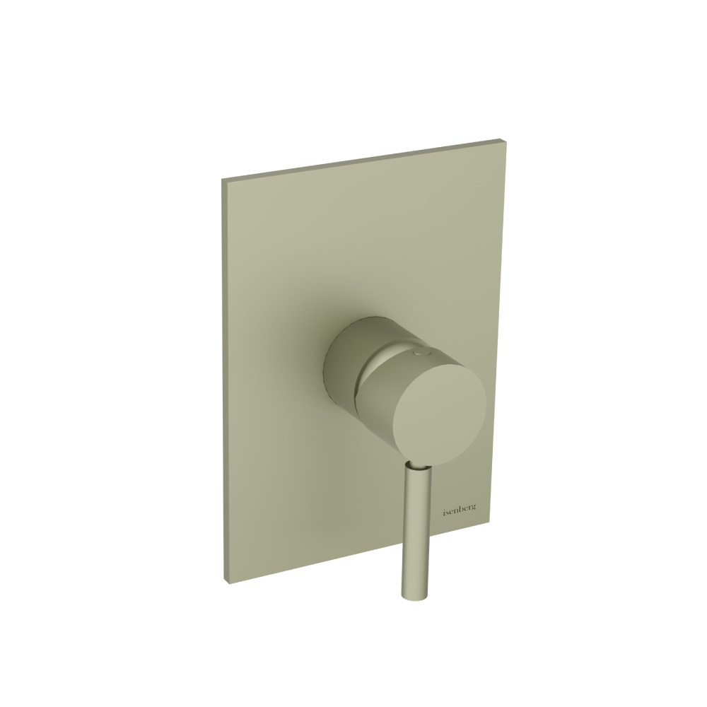 Shower Trim With Pressure Balance Valve | Army Green