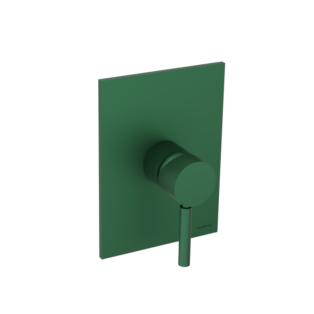 Shower Trim With Pressure Balance Valve | Leaf Green