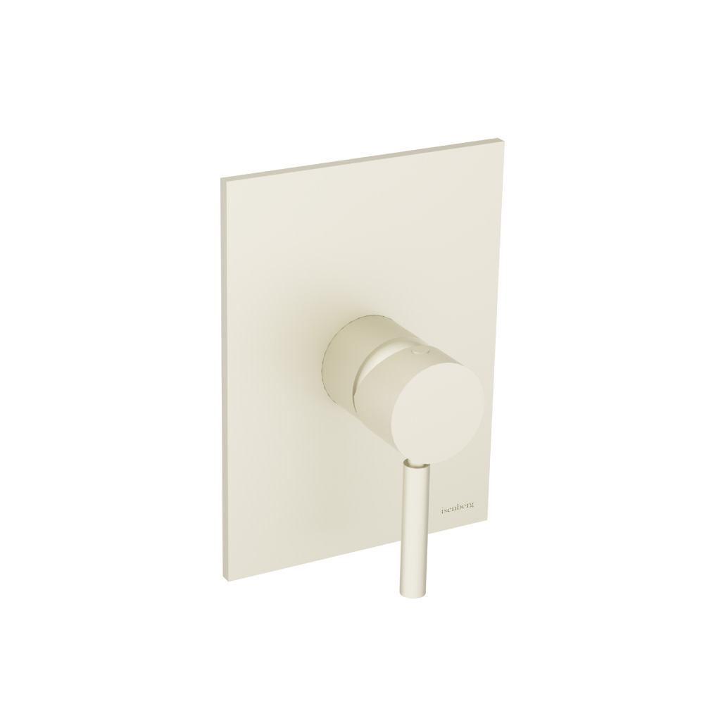 Shower Trim With Pressure Balance Valve | Light Tan