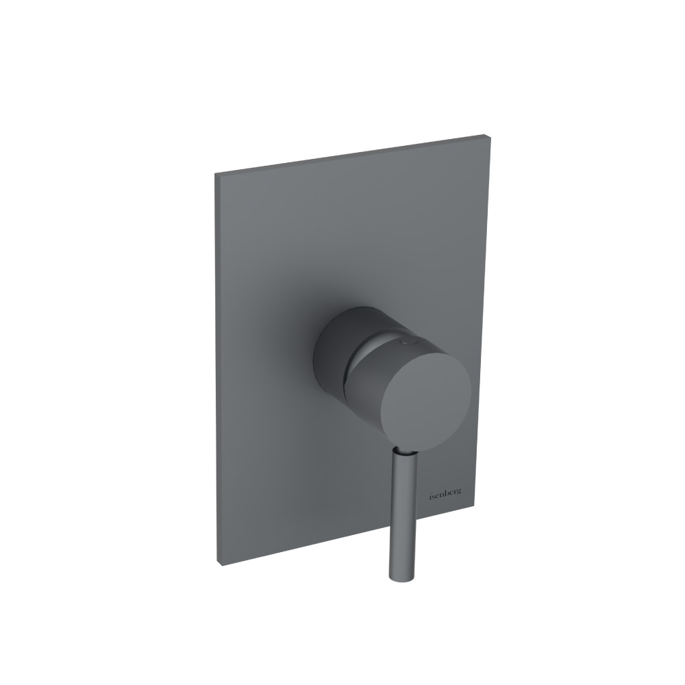 Shower Trim With Pressure Balance Valve | Rock Grey