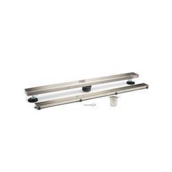 32" Tile Insert Linear Drain with 2" Outlet
