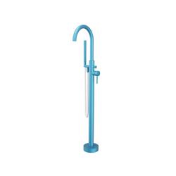 Freestanding Floor Mount Bathtub / Tub Filler With Hand Shower