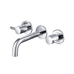 Trim For Two Handle Wall Mounted Bathroom Faucet