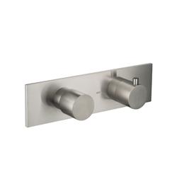 3/4" Horizontal Thermostatic Shower Valve & Trim - 1 Ouptut