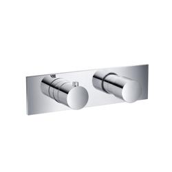 3/4" Horizontal Thermostatic Shower Valve & Trim - 1 Ouptut