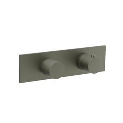 3/4" Horizontal Thermostatic Shower Valve & Trim - 3 Output