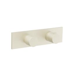 3/4" Horizontal Thermostatic Shower Valve & Trim - 3 Output