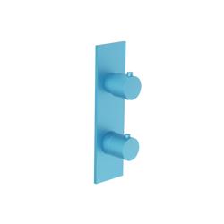 3/4" Horizontal Thermostatic Shower Valve & Trim - 1- Output