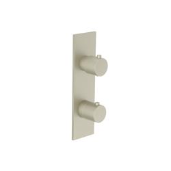3/4" Thermostatic Shower Valve & Trim  - 2-Output