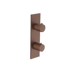 3/4" Thermostatic Shower Valve & Trim  - 2-Output