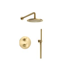 Two Output Shower Set With Shower Head And Hand Held