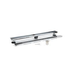 32" Decorative Linear Drain with 2" Outlet