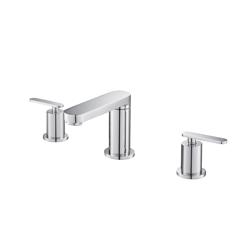 Three Hole 8" Widespread Two Handle Bathroom Faucet