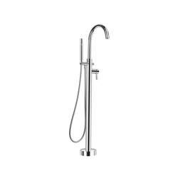 Freestanding Floor Mount Bathtub / Tub Filler With Hand Shower