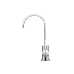 Single Hole Bathroom Faucet - With Swivel Spout