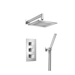 Two Output Shower Set With Shower Head And Hand Held