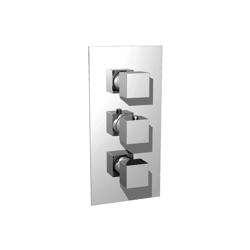 3/4" Thermostatic Valve With Trim - 3 Output