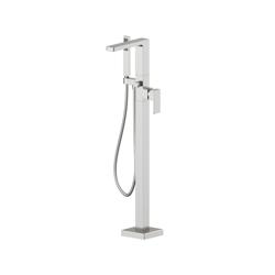 Freestanding Floor Mount Bathtub / Tub Filler With Hand Shower