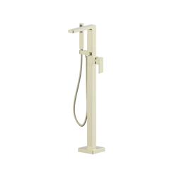 Freestanding Floor Mount Bathtub / Tub Filler With Hand Shower