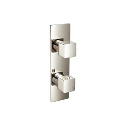 3/4" Horizontal Thermostatic Shower Valve & Trim - 1- Output