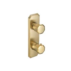 3/4" Horizontal Thermostatic Shower Valve & Trim - 1- Output