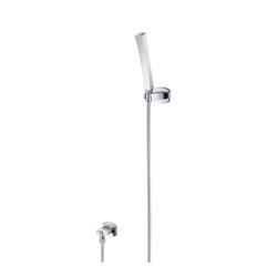 Hand Shower Set With Wall Elbow, Holder and Hose